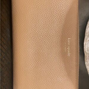 Kate Spade Brown Leather Pouch